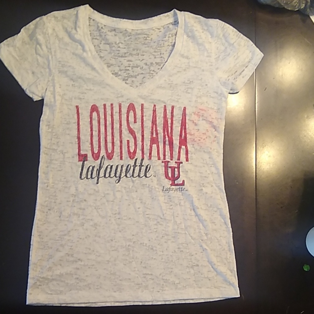 University of Louisiana at Lafayette V neck shirt